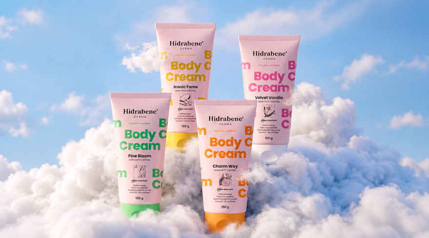 Lançamento: conheça a nova linha de Body Creams Hidrabene