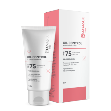 Anasol Protetor Solar Facial Oil Control FPS 75