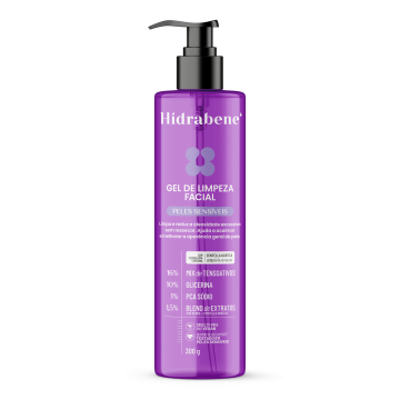 Hidrabene Gel de Limpeza Facial Peles Sensíveis 300 g