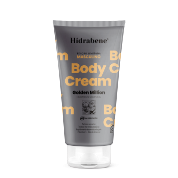 Hidrabene Hidratante Corporal Body Cream Masculino Golden Million 150 g