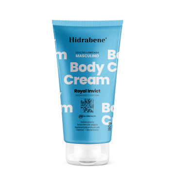 Hidrabene Hidratante Corporal Body Cream Masculino Royal Invict 150 g