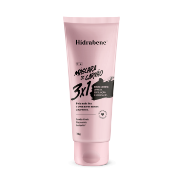Hidrabene Máscara de Carvão 3x1 70 g