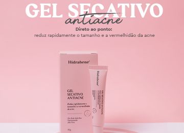 Lançamento: Hidrabene Gel Secativo Antiacne