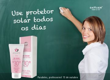 Parabéns, professores! 15 de outubro.